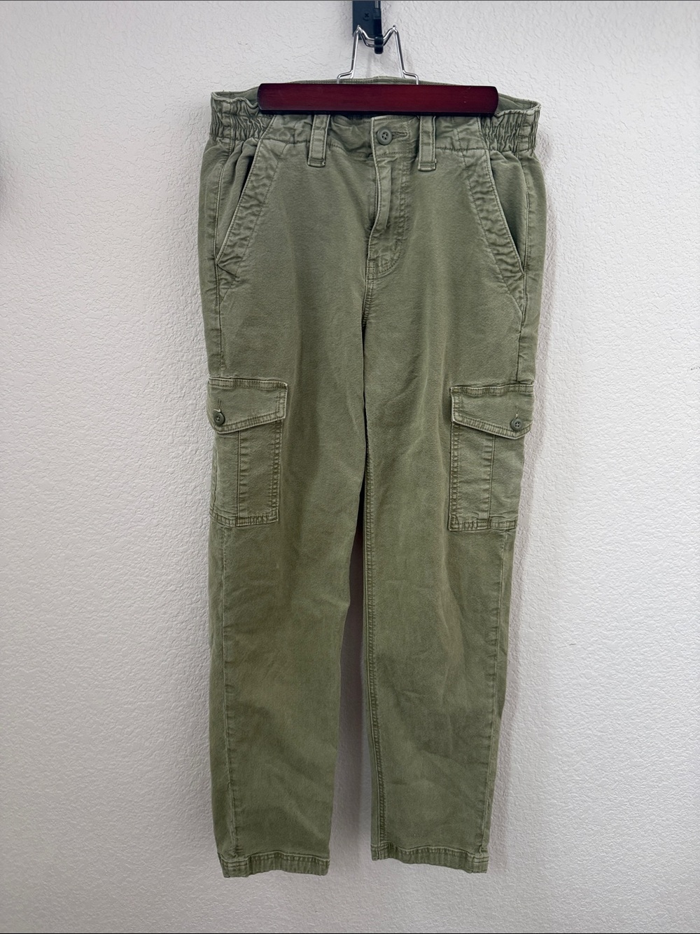 American Eagle Outfitters Olive Green Cargo Joggers - 4 Regular- Stretch